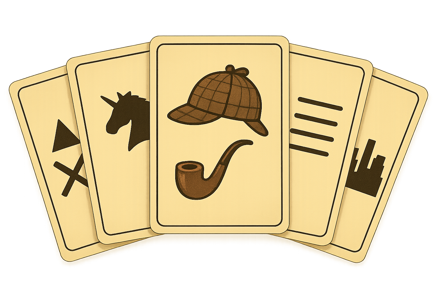 Detective Sherlock cards